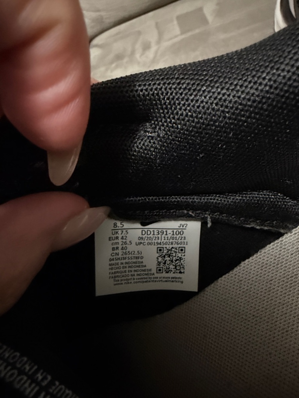 Nike Dunk Panda Low-Top Sneaker View 4